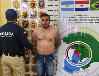 Aprehendieron en Paraguay a un hombre buscado por la Justicia Brasileña